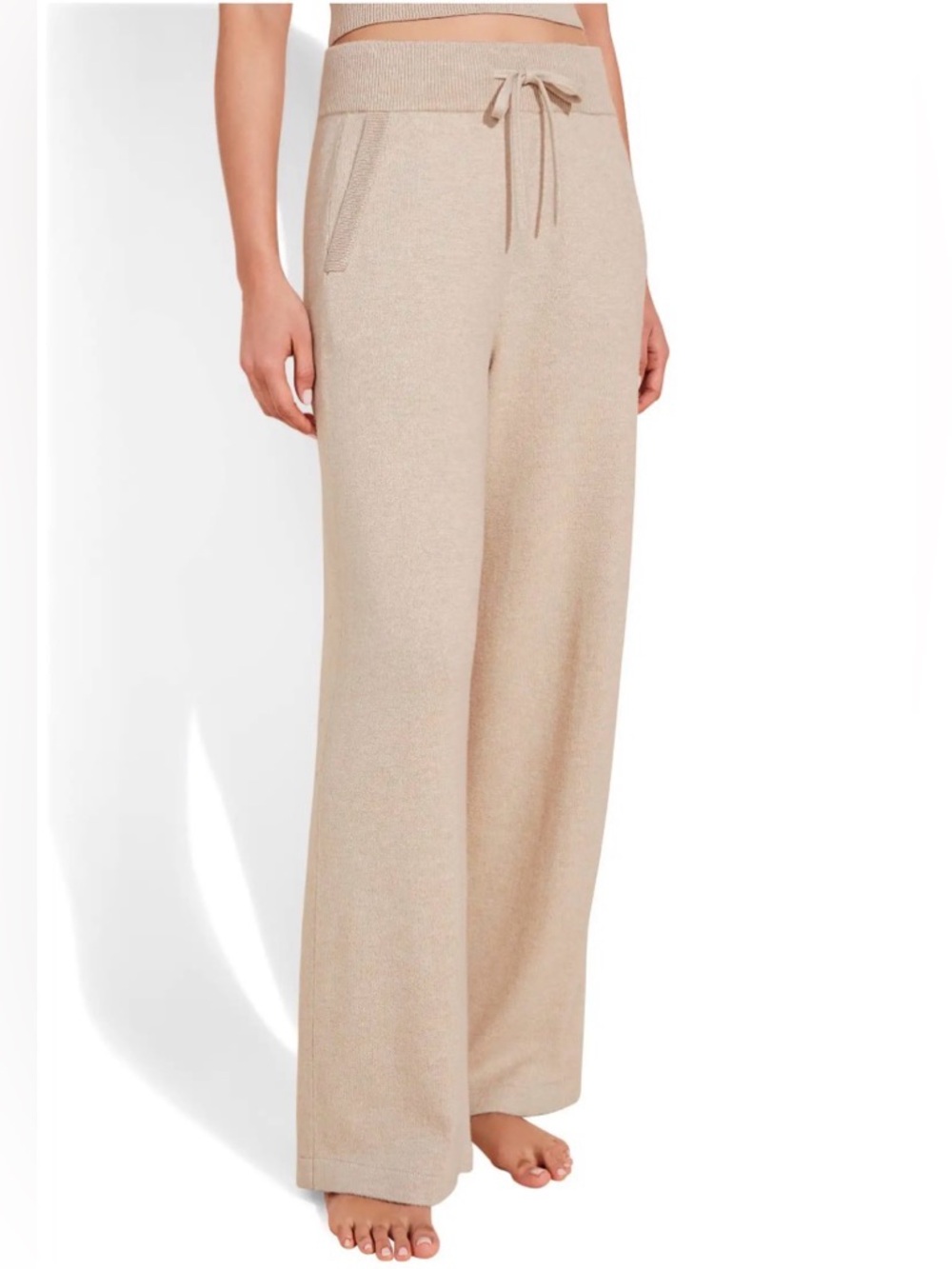 NWT Eberjey Recycled Sweater Pant in Oat